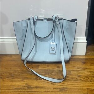 Galian Elegant Light Blue Tote Bag